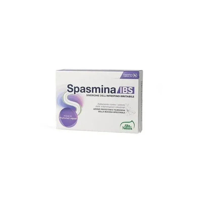 Alta Natura Spasmina IBS – dispozitiv medical pentru bunăstarea tractului gastro-intestinal, 30 de comprimate filmate — preț și oferte