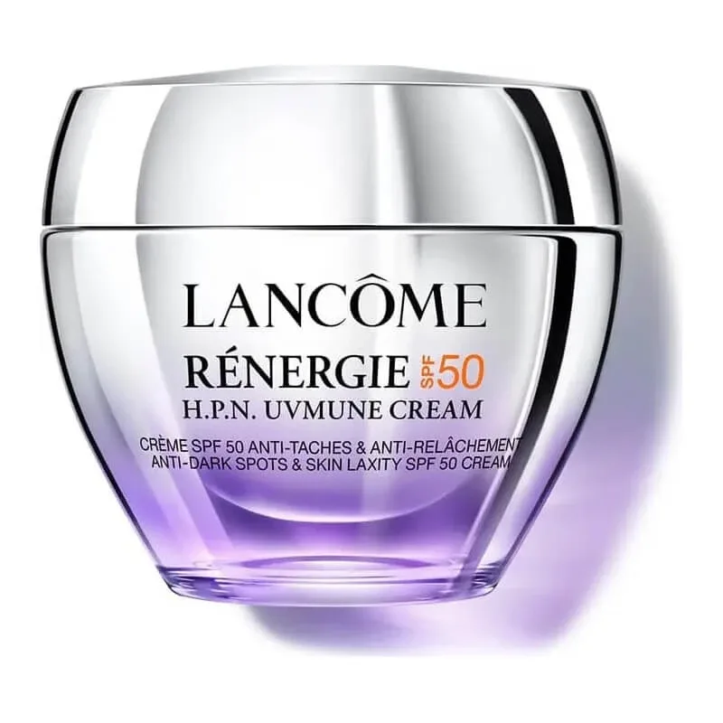 Lancome Rénergie SPF 50 H.P.N. UVMune Cream – cremă anti-îmbătrânire cu protecție solară 50 ml — preț și oferte