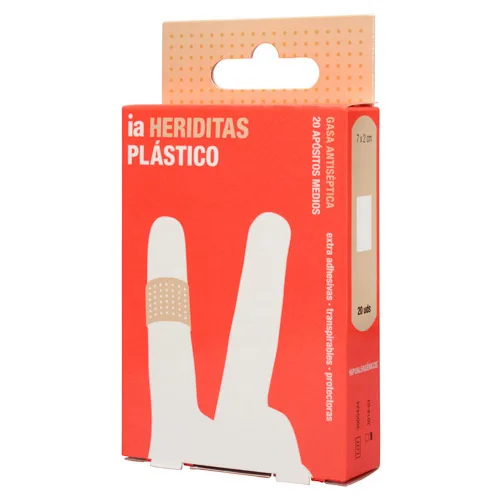 Plasturi plastic 7x2 cm, Interapothek | 20 buc — preț și oferte