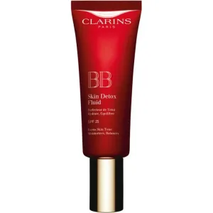 Clarins BB Skin Detox Fluid – cremă colorată cu SPF 25, nr. 00 Fair
