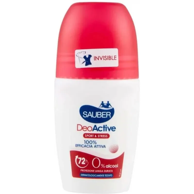 Sauber Deoactive Sport &amp; Stress – deodorant roll-on 70 ml — preț și oferte