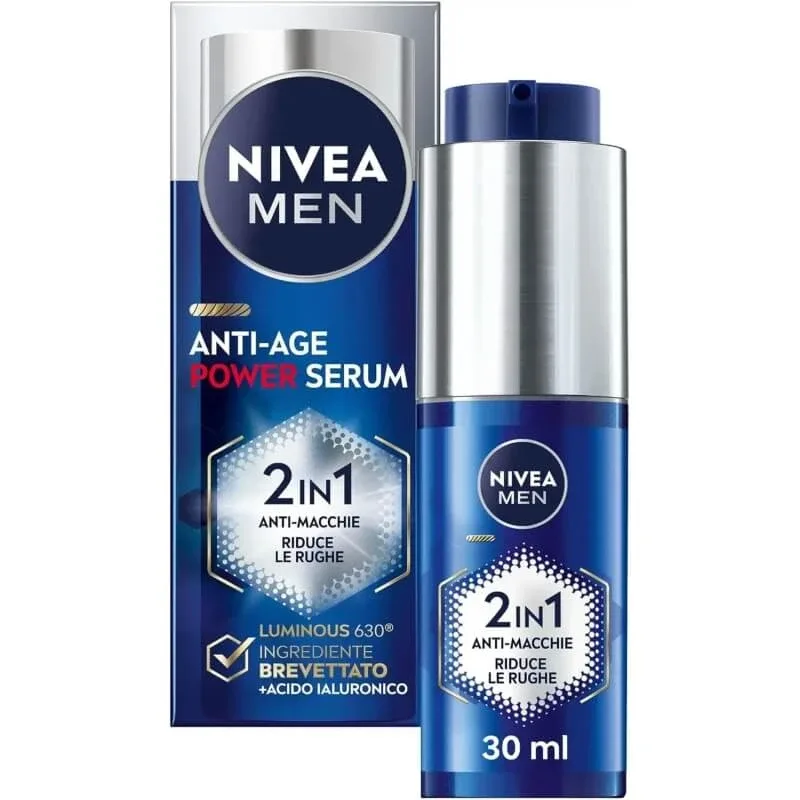 Nivea Men Anti-Age 2-în-1 Power Serum – ser anti-petele 30 ml — preț și oferte