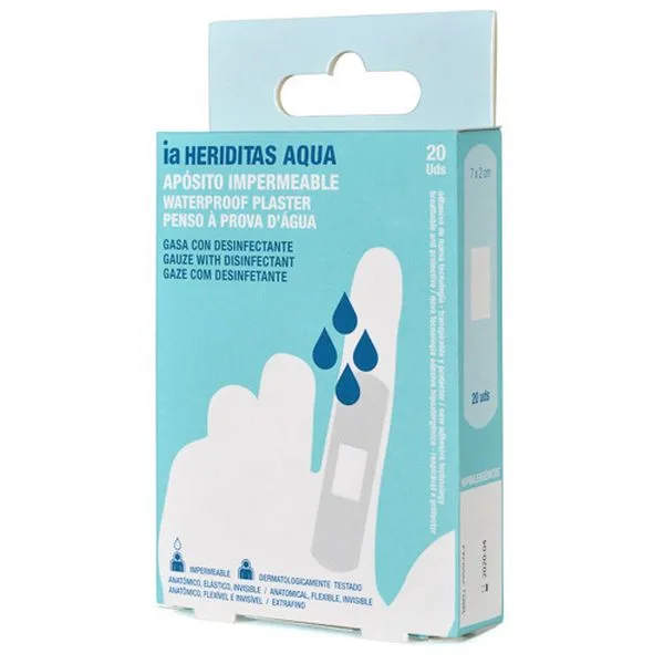 Plasturi rezistenti la apa 7x2 cm, Interapothek | 20 buc — preț și oferte