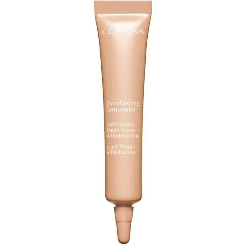 Clarins Everlasting Concealer – corector cu fixare puternică și hidratare, nr. 02.5, nuanță medie — preț și oferte