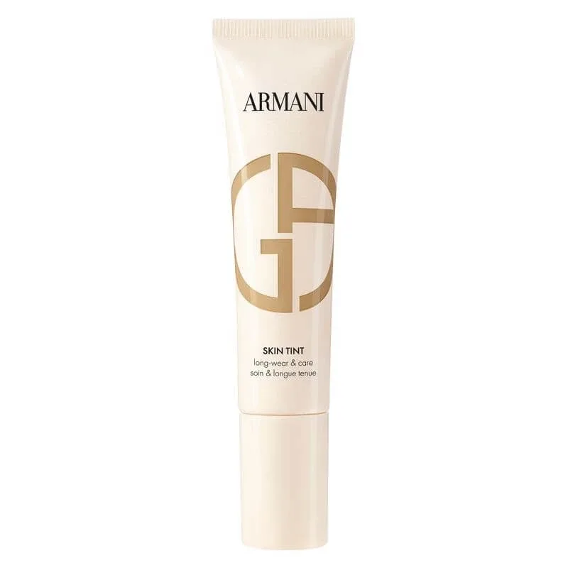 Giorgio Armani Skin Tint Long-Wear &amp; Care – fond de ten fluid nr. M3, nuanță medie — preț și oferte