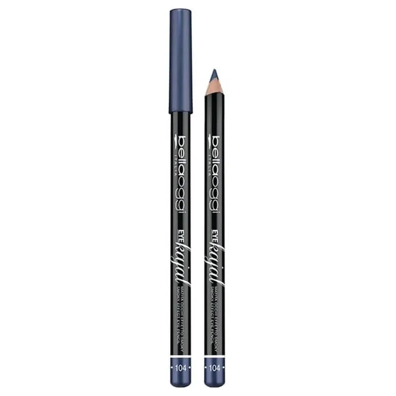 Bellaoggi Eye kajal – creion de ochi kajal nr. 104, albastru kajal — preț și oferte