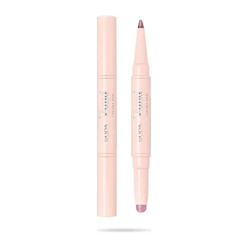 Pupa vamp! creamy duo – creion de buze pentru contur și ruj strălucitor nr. 018 mauve rose — preț și oferte