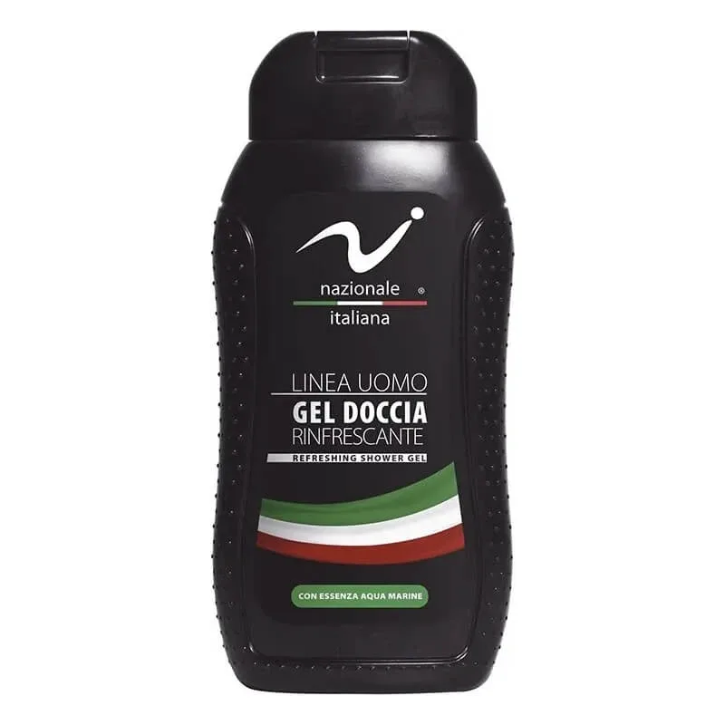 Echipa națională italiană, linia pentru bărbați – gel de duș răcoritor, 300 ml — preț și oferte