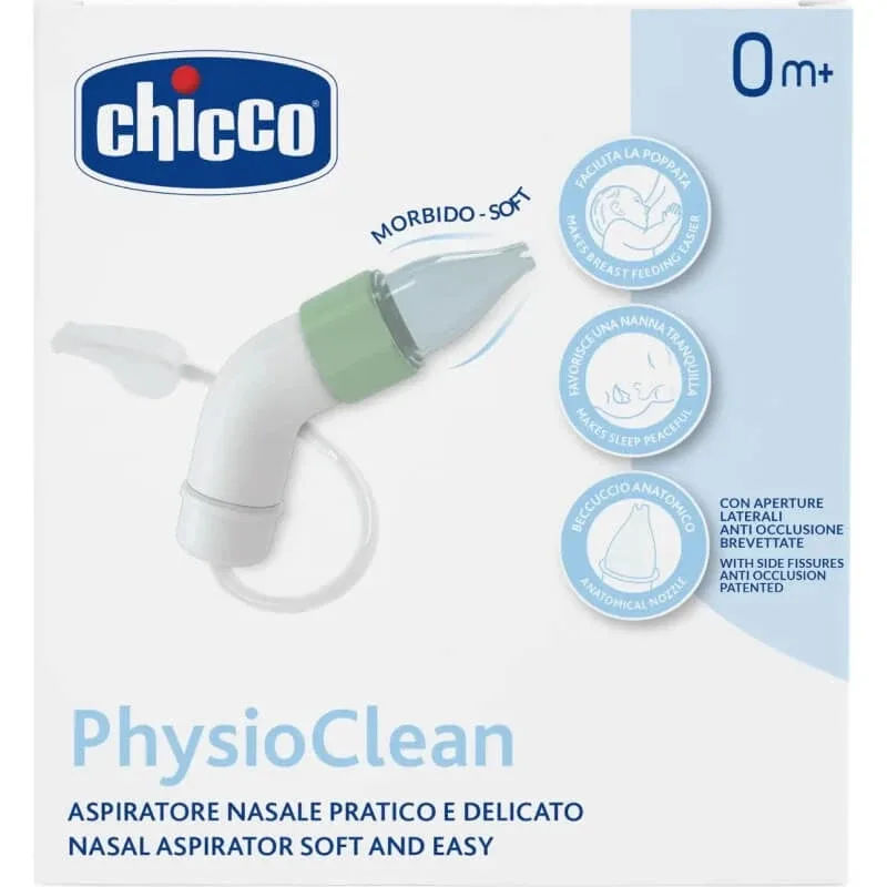 Aspirator nazal Chicco pentru nou-născuți Physioclean — preț și oferte