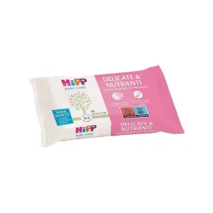 Hipp delicate&amp;nutrienti - 48 de șervețele demachiante pentru pielea sensibilă