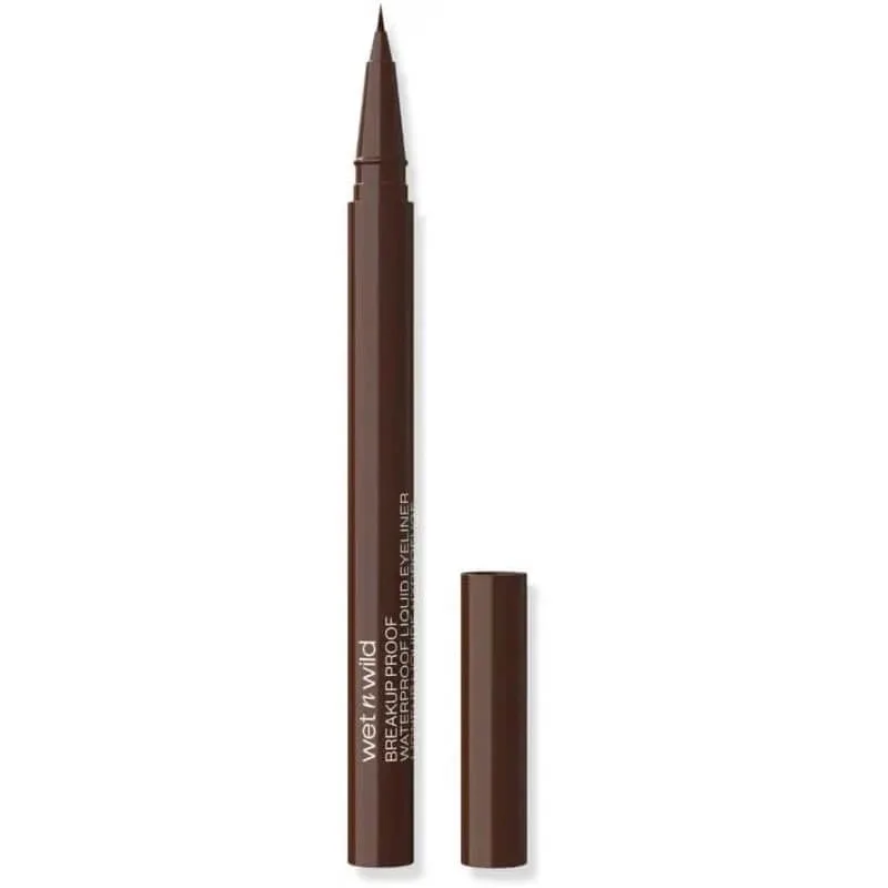 Wet n wild Breakup proof – creion de ochi lichid rezistent la apă – maro — preț și oferte