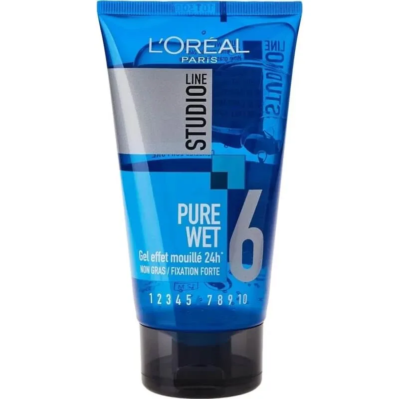 Studio Line Studio Line Pure Wet nr. 6, efect de păr ud, fixare puternică, 150 ml — preț și oferte
