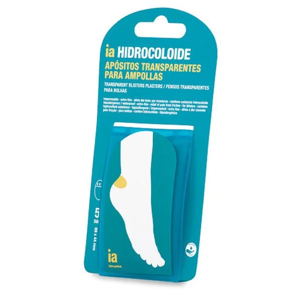 Plasturi transparenti cu hidrocoloid pentru basici, Interapothek | 5 buc — preț și oferte