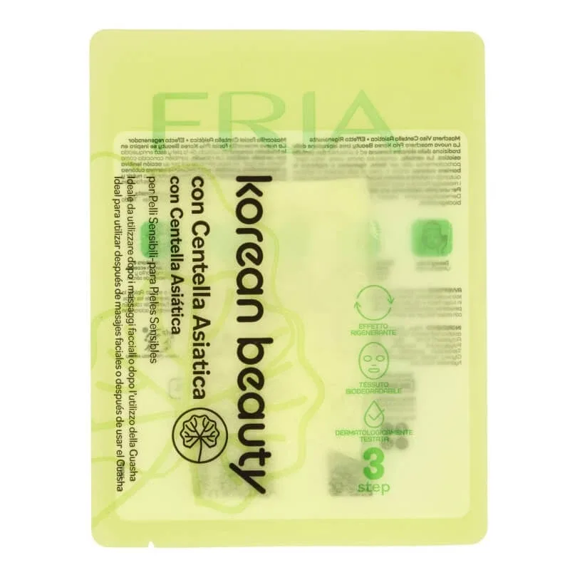 Fria Korea beauty - mască facială regenerantă și calmantă cu centella asiatica pentru tenul sensibil, 25 ml — preț și oferte