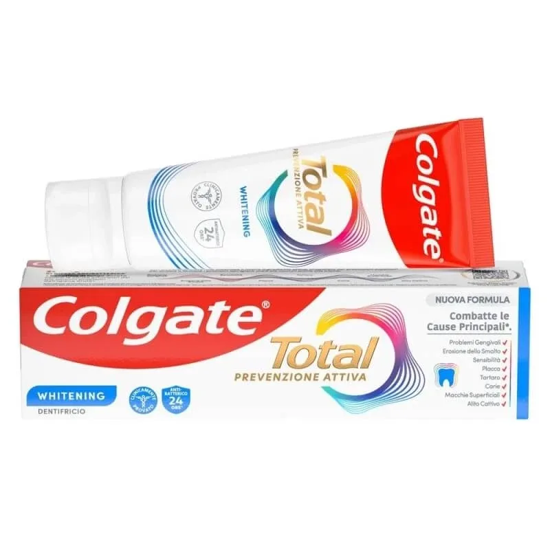 Colgate Total prevenire activă  albire - pastă de dinți 75 ml — preț și oferte