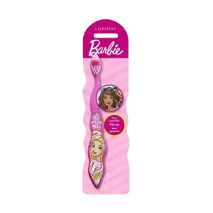 Barbie: Periuță de dinți și capac pentru capul periuței, recomandată pentru copiii cu vârsta între 3 și 6 ani