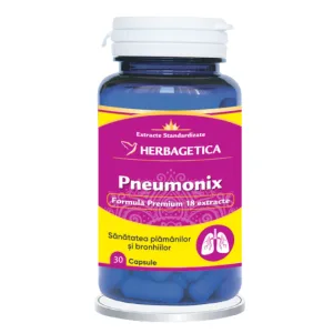 Pneumonix, Herbagetica | 30 capsule