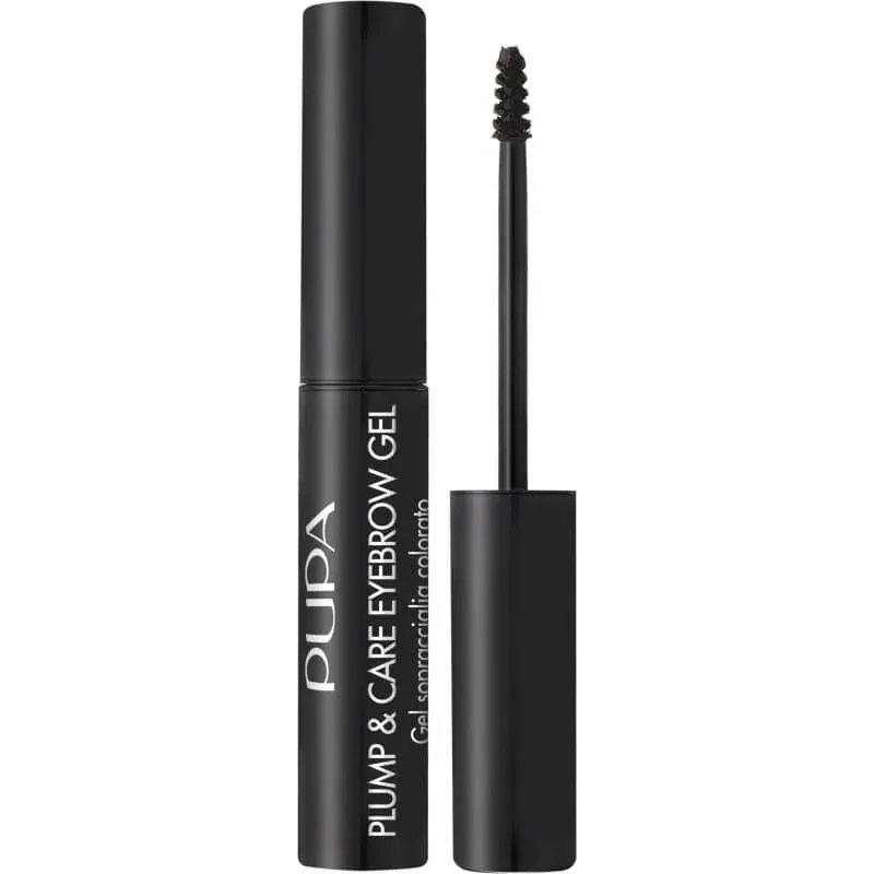 Pupa Plump &amp; Care Eyebrow Gel – gel pentru sprâncene nr. 003 maro închis — preț și oferte
