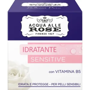 Apă de trandafiri calmantă – cremă hidratantă pentru față, destinată tenului sensibil, 50 ml