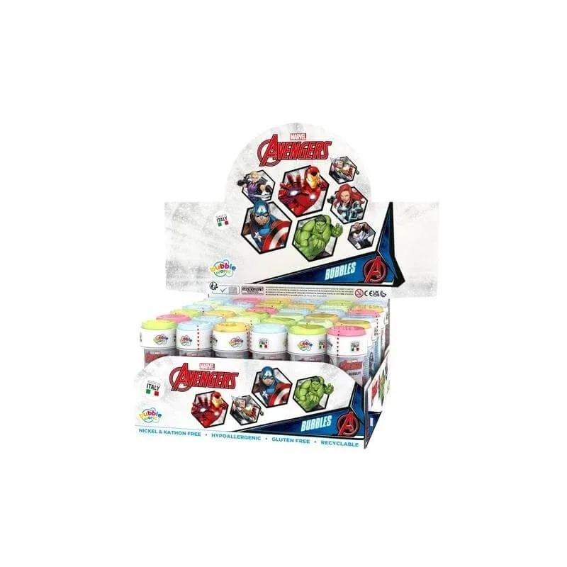 Dulcop Marvel Avengers Bubbles – bule de săpun, 36 de flacoane — preț și oferte