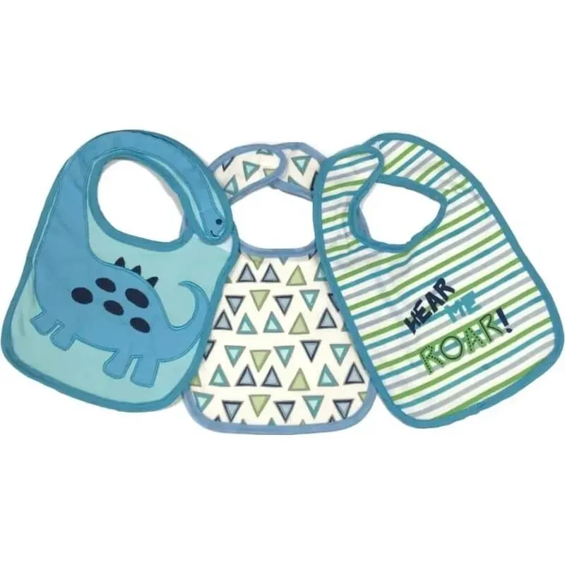 Cangaroo Tippy – set cu 3 bavete – albastru — preț și oferte