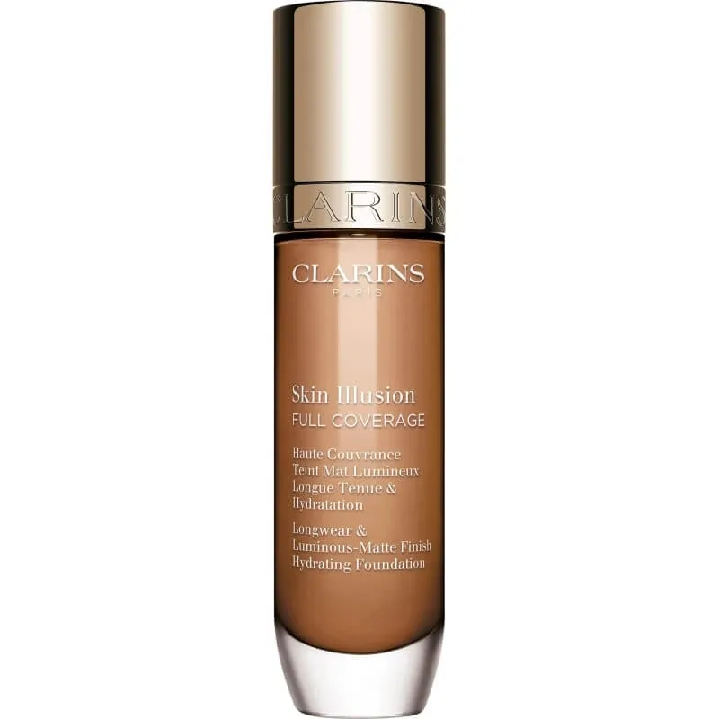 Clarins Skin Illusion Full Coverage – fond de ten cu efect mat și luminos – nr. 113c — preț și oferte