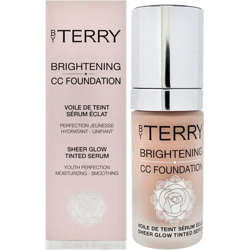 By Terry Brightening CC Foundation – fond de ten nr. 3C, nuanță medie-deschisă, rece — preț și oferte