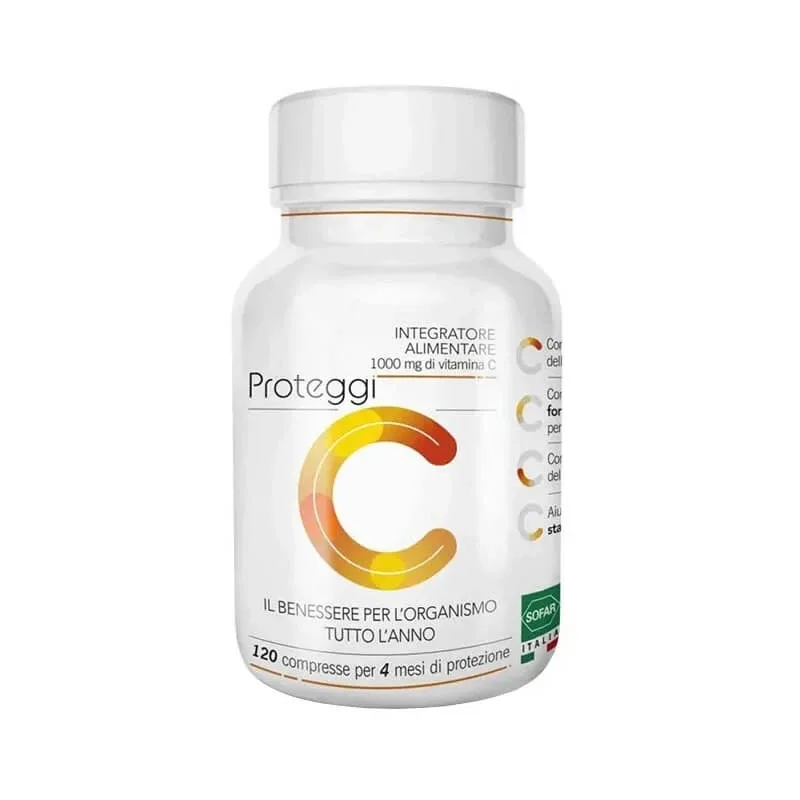 Proteggi C 120 comprimate – supliment alimentar cu vitamina C — preț și oferte