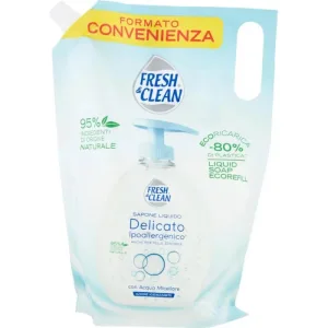 Fresh &amp; clean delicat – săpun lichid cu apă micelară – rezerve de 1 lt
