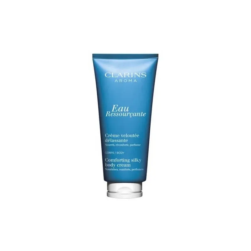 Clarins Eau Ressourçante – cremă catifelată cu efect relaxant – cremă hidratantă pentru corp 200 ml — preț și oferte