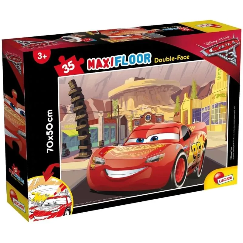 Disney Disney 3 Go-Cars: Filmul – puzzle de 35 de piese, 70 x 50 cm — preț și oferte