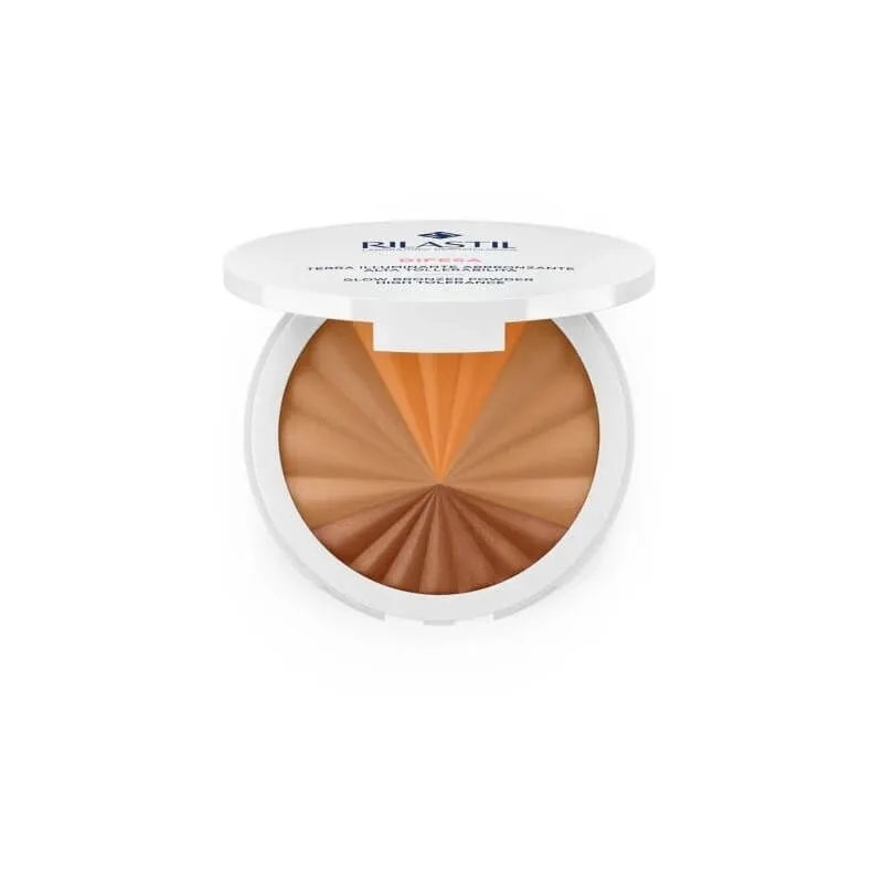 Rilastil apărare machiaj – pudră iluminatoare și bronzantă pentru pielea sensibilă — preț și oferte