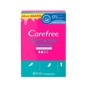 Carefree Cotton feel normal – 40+4 tampoane igienice fără parfum