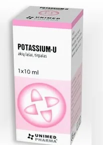 POTASSIUM-U UNIMED PHARMA — preț și oferte