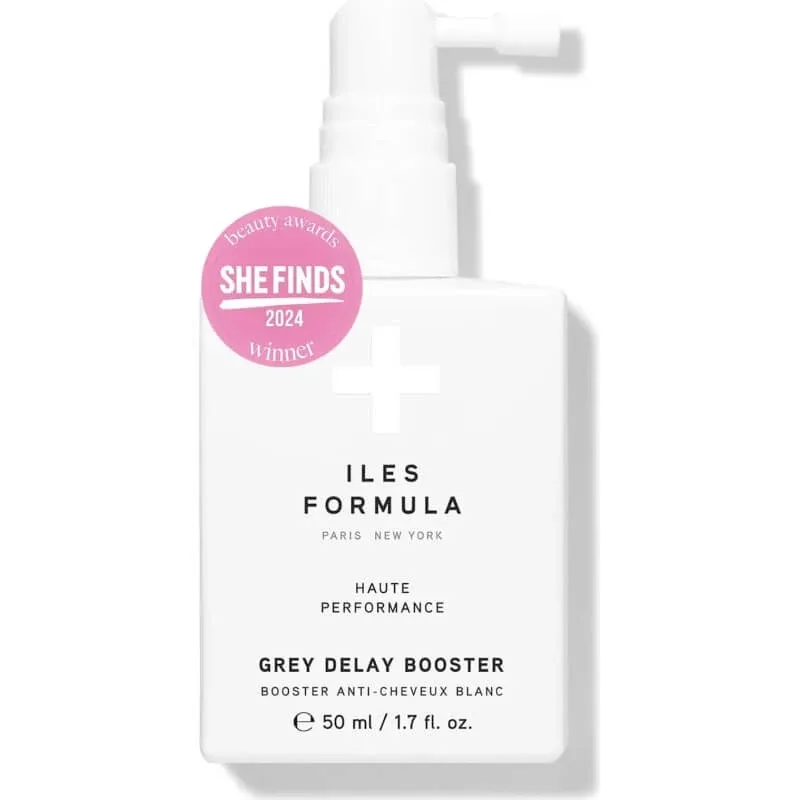 Iles Formula Grey Delay Booster – tratament pentru părul cărunt, 50 ml — preț și oferte