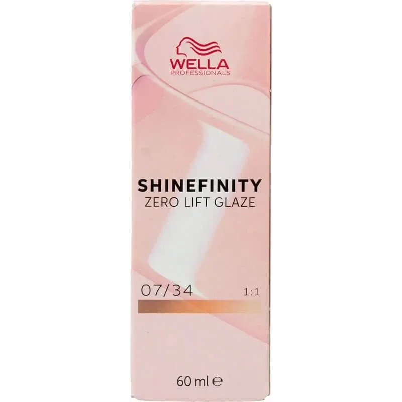 Wella Shinefinity zero lift glaze – vopsea de păr semipermanentă nr. 07/34 paprika spice — preț și oferte
