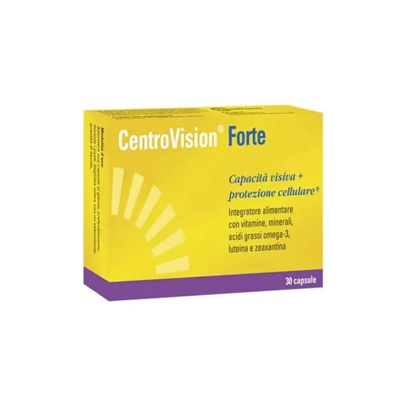 Centrovision Forte 30 capsule – supliment alimentar pentru sănătatea ochilor — preț și oferte