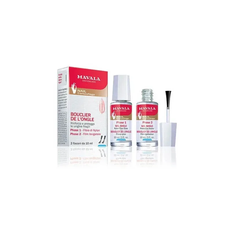Mavala Bouclier de l'ongle - tratament întăritor pentru unghii, 2 flacoane de 10 ml — preț și oferte