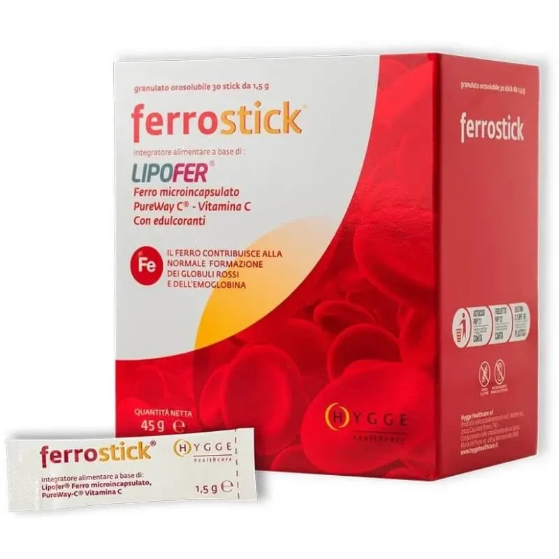 Ferrostick 30 stick - supliment alimentar cu fier și vitamina C — preț și oferte