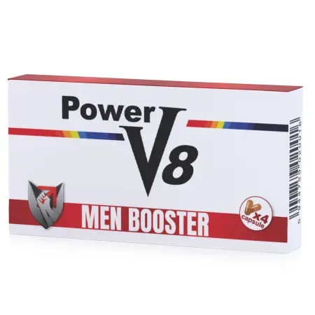 Power V8 Men stimulent sexual, Boost4Life | 4 capsule — preț și oferte