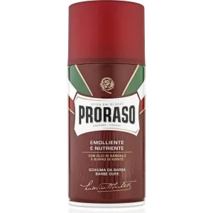 Proraso spumă de ras pentru barbă aspră, emolientă și hrănitoare, cu ulei de santal și unt de karité, 400 ml