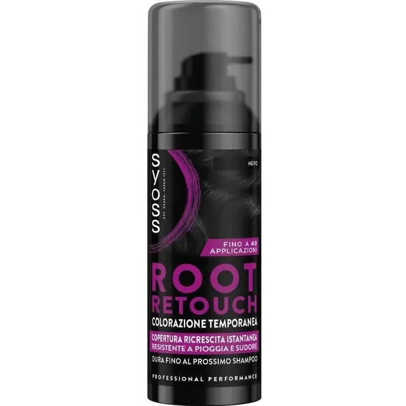 Syoss Palette – spray pentru retușarea temporară a rădăcinilor – negru — preț și oferte