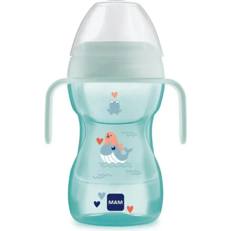 Mam Fun to drink cup – cană albastră de 270 ml — preț și oferte