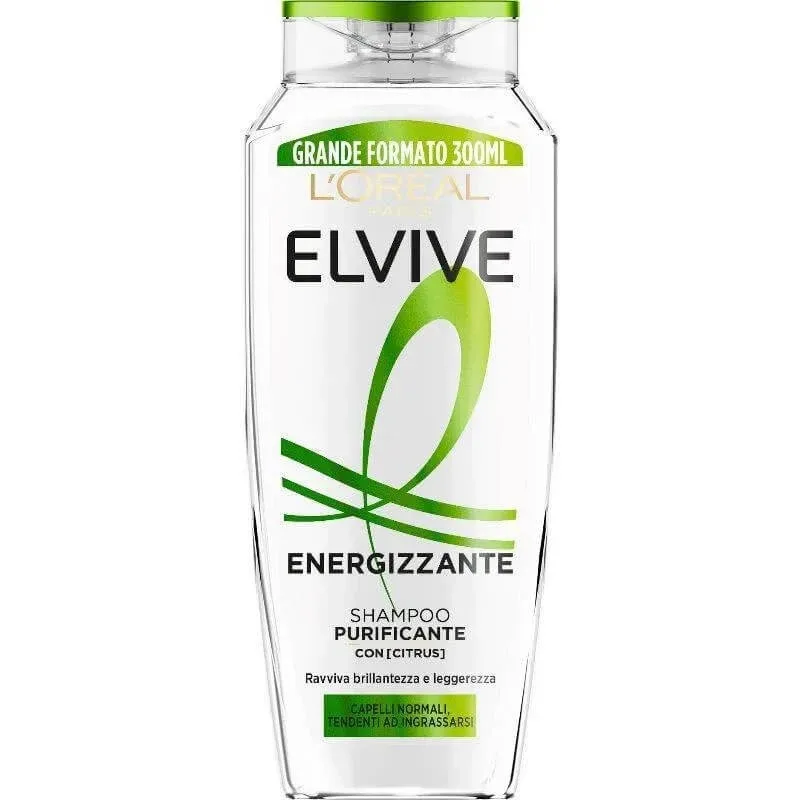 Elvive Energizzante - șampon purificator cu note de citrice, 300 ml — preț și oferte