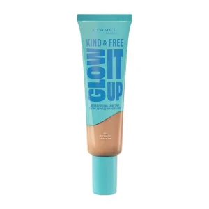 Rimmel Kind &amp; Free Glow It Up – fond de ten lichid nr. 200 soft beige