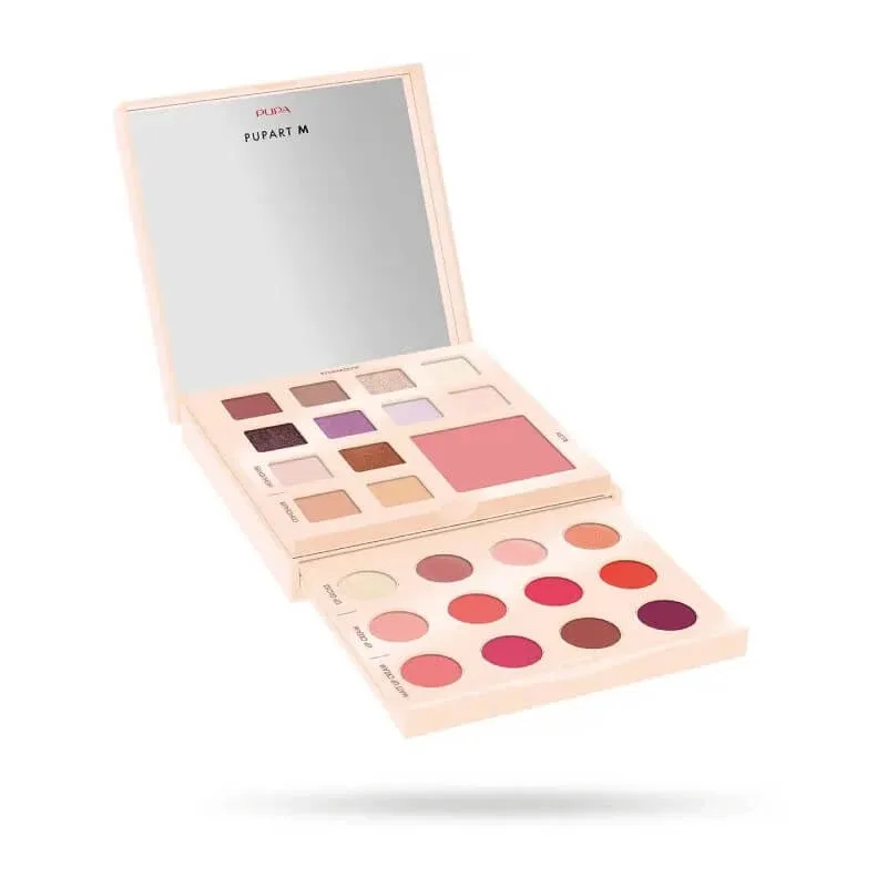 Pupa m – paletă de machiaj pentru față, ochi și buze nr. 001 ivory — preț și oferte