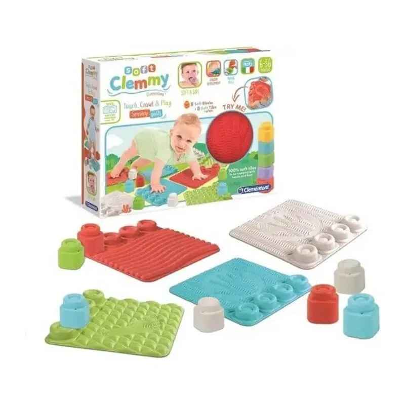Clementoni Soft Clemmy – traseu senzorial pentru copii, model nou — preț și oferte