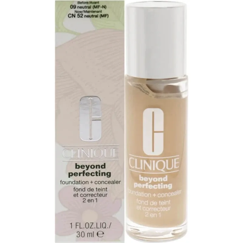 Clinique Beyond Perfecting – fond de ten și corector 2 în 1 – nr. 09 neutral — preț și oferte