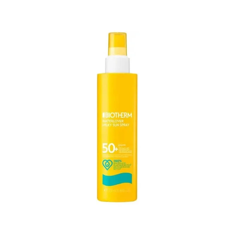 Biotherm cremă solară SPF 50 spray pentru corp Waterlover Milky Sun protecție ridicată 200 ml — preț și oferte