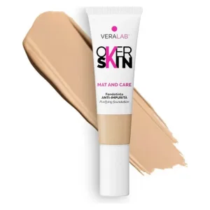 Veralab Overskin mat and care – fond de ten anti-imperfecțiuni nr. 06 bej